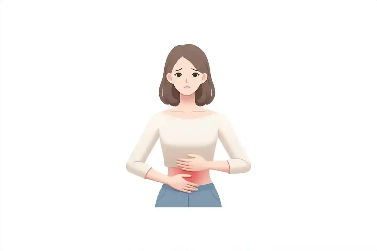 오른쪽 배 통증
