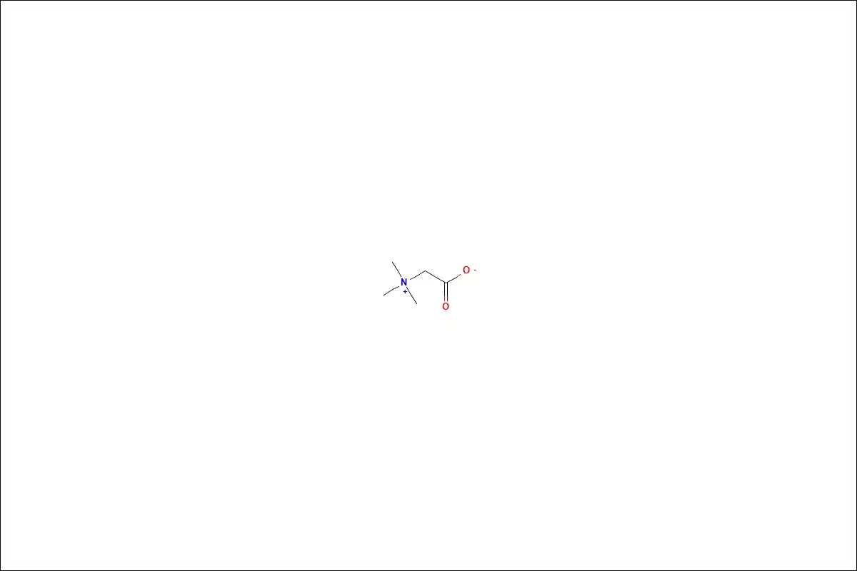 베타인의 구조식 베타인의 구조식