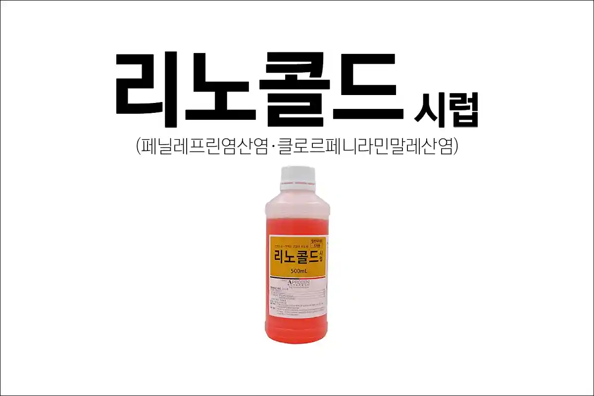 리노콜드시럽 리노콜드시럽