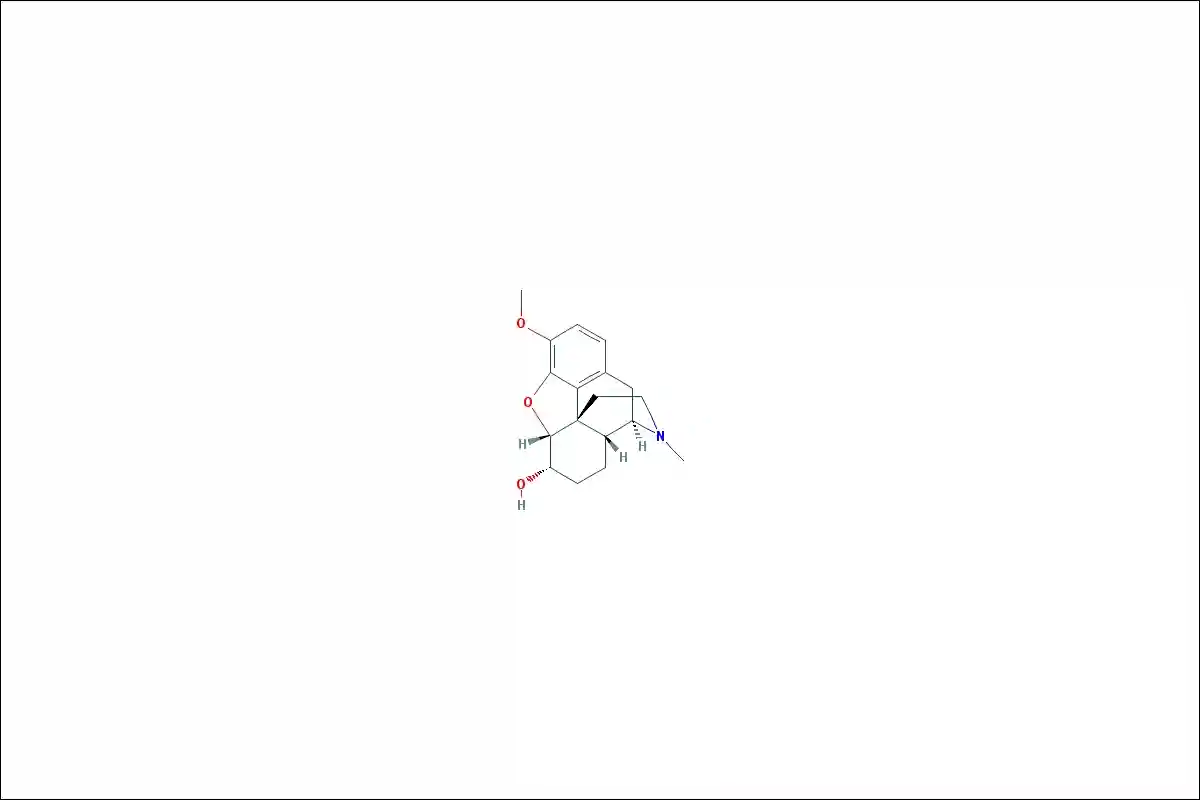 디히드로코데인의 구조식